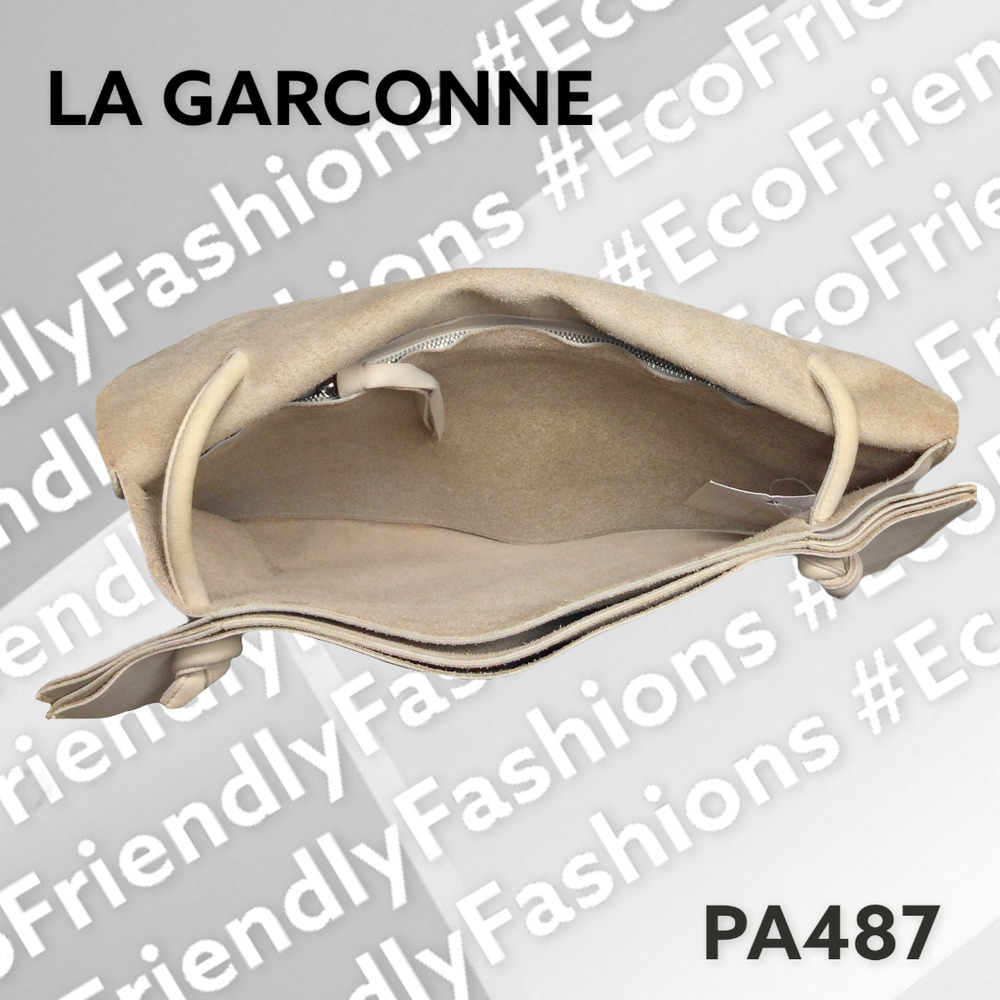 La Garconne GABRIELA COLL GARMENTS Triple Nubuck Leather Shoulder Bag - Picture 8 of 15